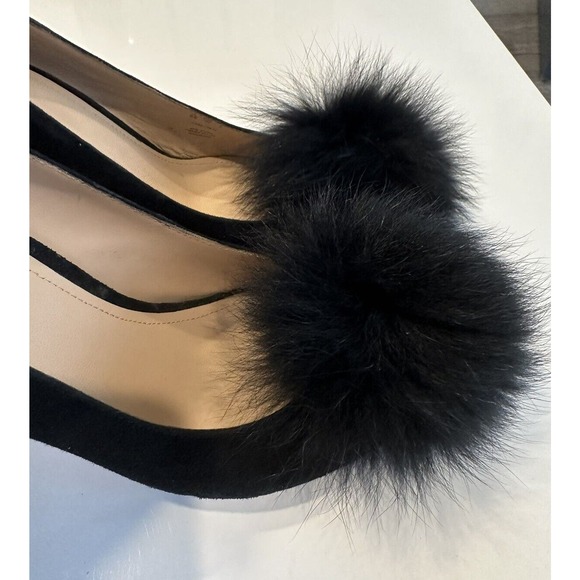 Pour La Victoire Women's Shoes Camilla Pumps Black Heels Suede Size 9.5 M - Picture 11 of 16